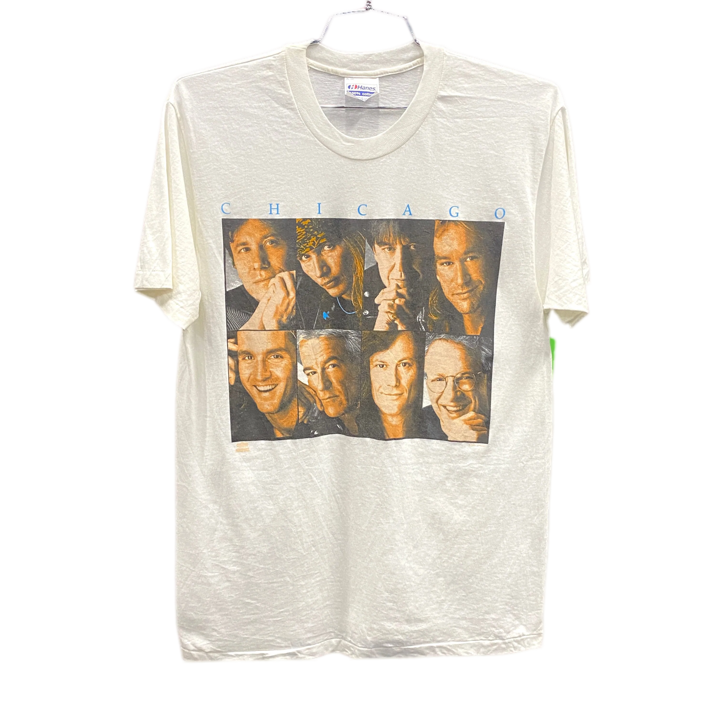 82 Chicago Band White Music T-Shirt sz L – Vintage Grails