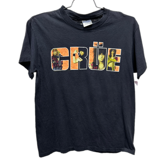 '89 Motley Crüe Kickstart My Heart Black Music T-Shirt sz L