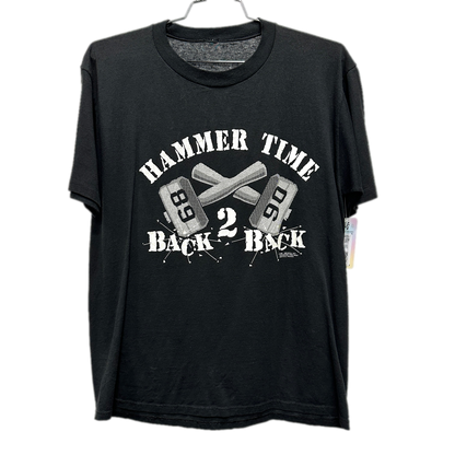 '90 Hammer Time Bad Boys Black Sports T-shirt sz L