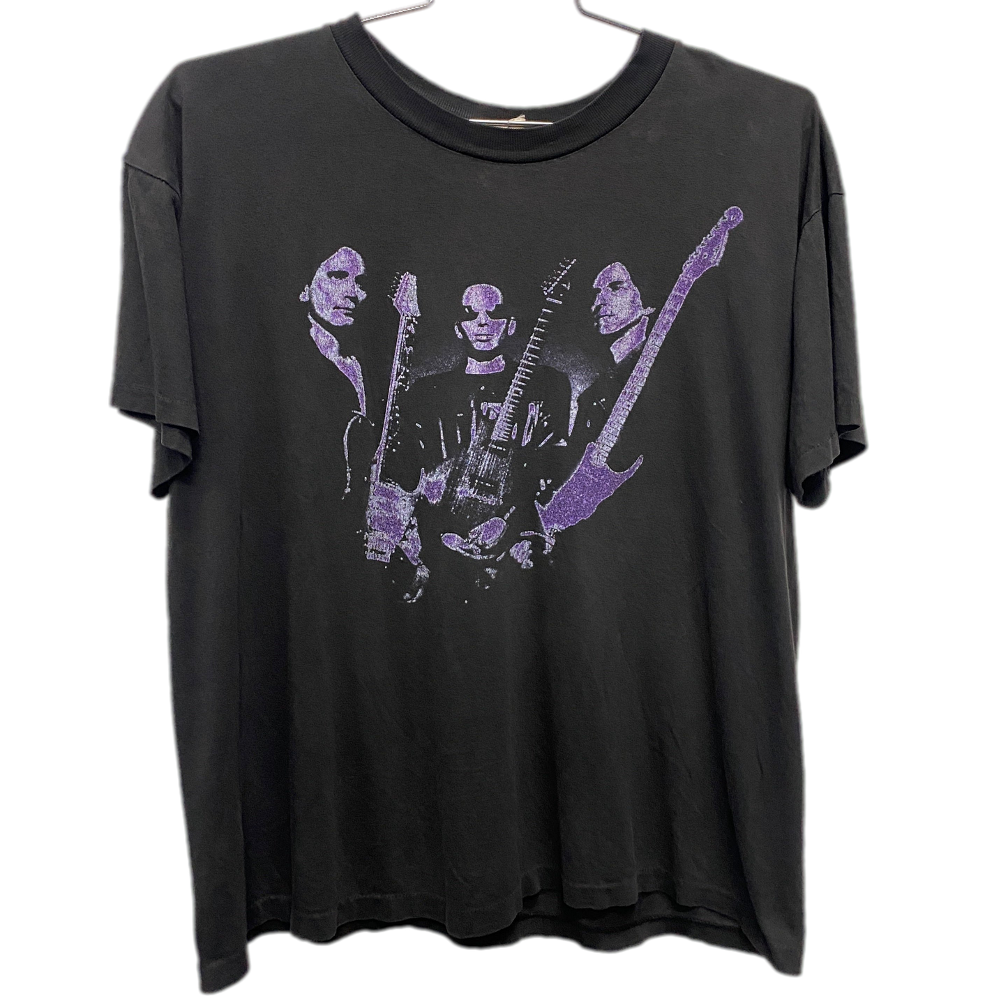 '97 G3 Joe Satriani Steve Vai Eric Johnson Black Music T-shirt sz XL