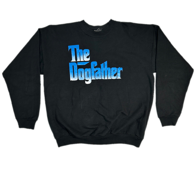 90's "The Dog Father" Snoop Dogg Black Music Sweatshirt sz XL