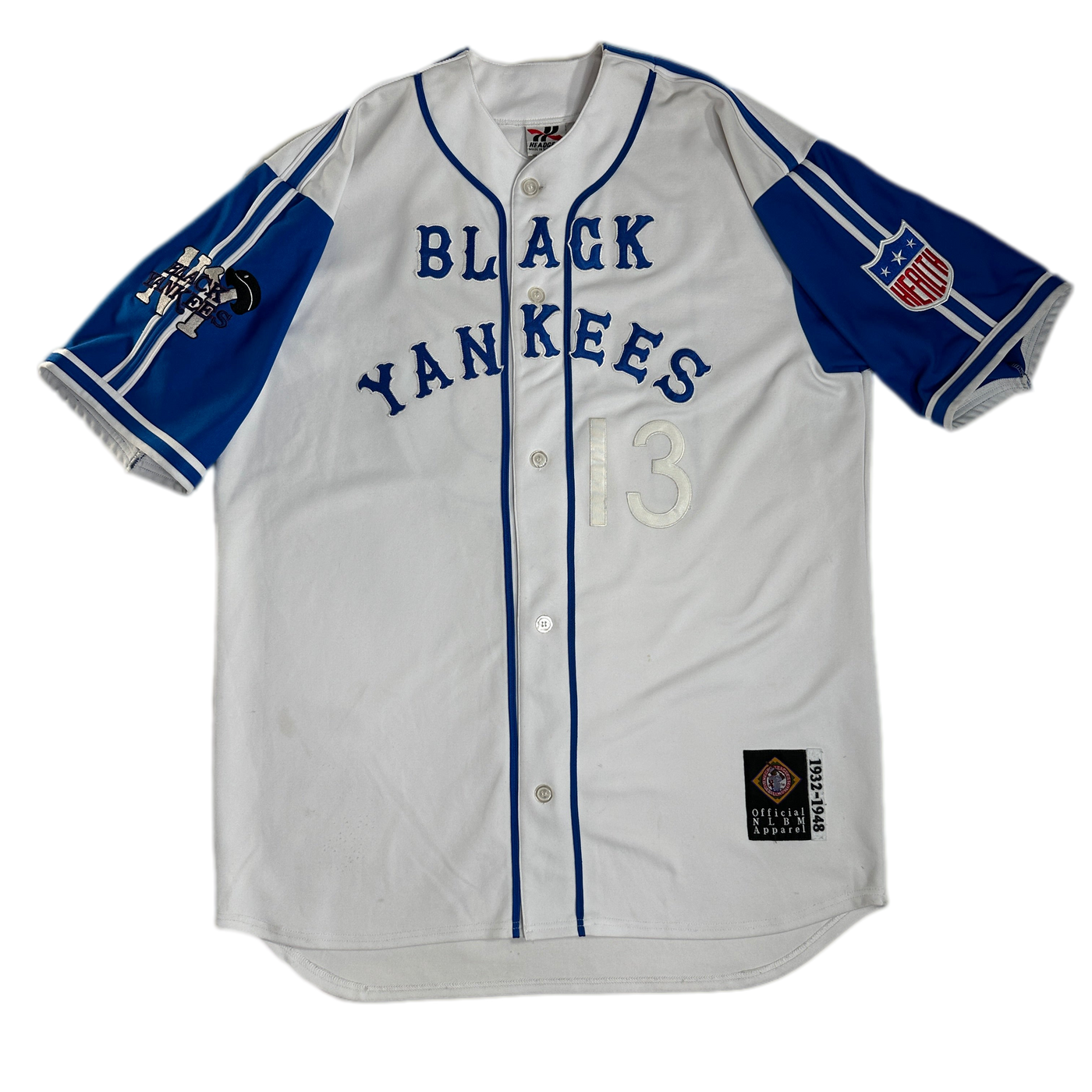 1948 NLBM Black Yankees 13 Sports Jersey sz 2XL