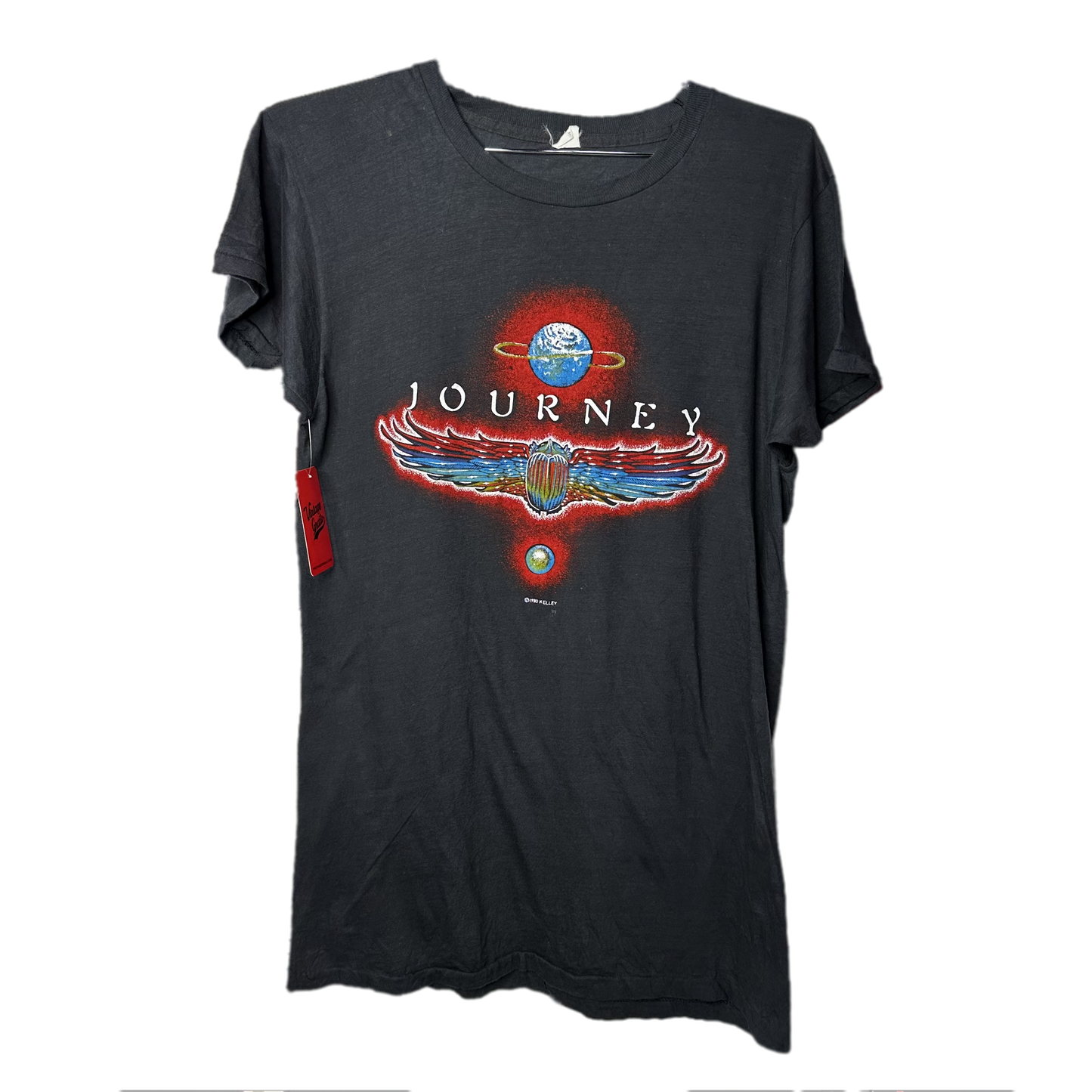 '80 Journey Departures Album World Tour Music T-shirt sz L