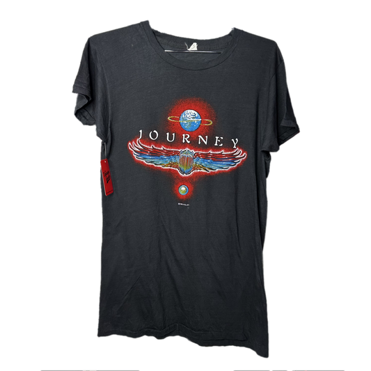 '80 Journey Departures Album World Tour Music T-shirt sz L