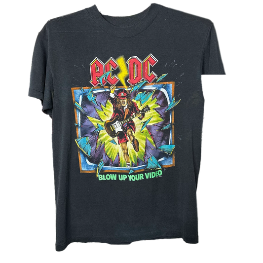 '88 ACDC Blow Up Your Video Band T-shirt sz L