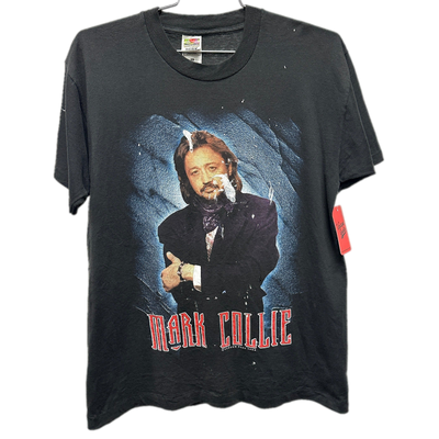 '90 Mark Collie Black Music T-Shirt sz L