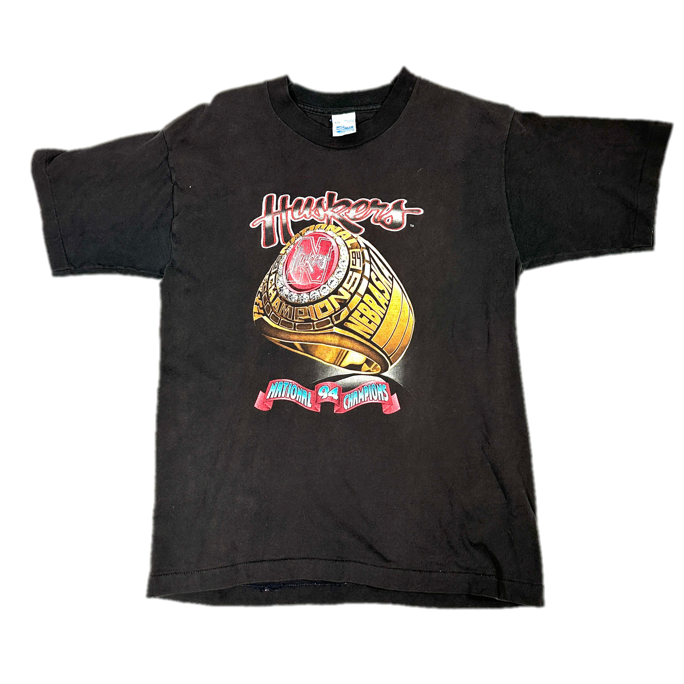 '94 Huskers National Champions Sports T-Shirt sz M
