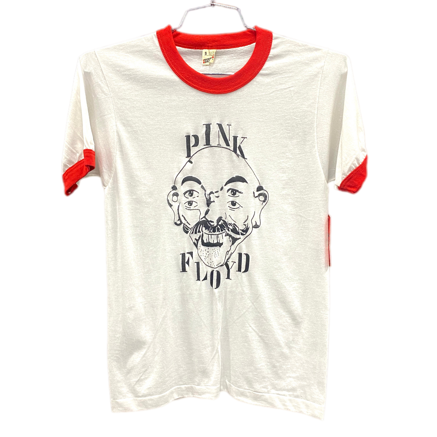 80's Pink Floyd White Band T-shirt sz S