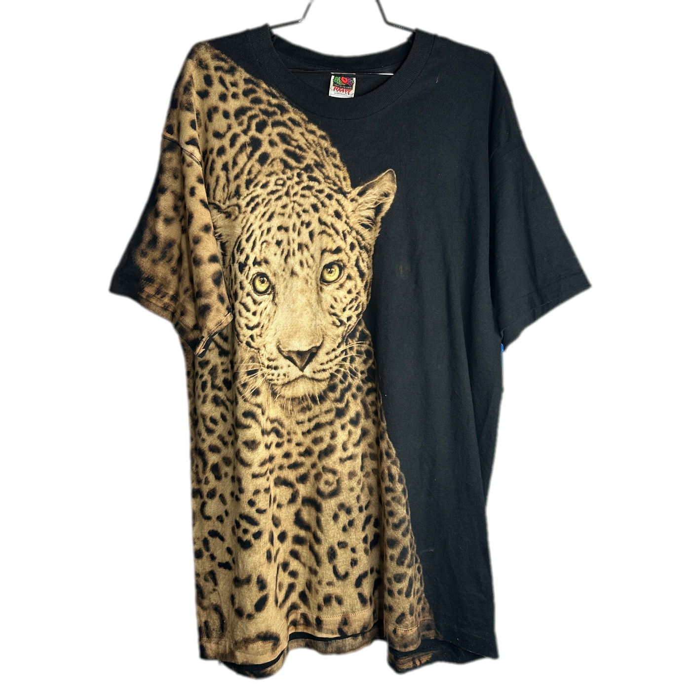 90's Cheetah Graphic T-shirt sz XL