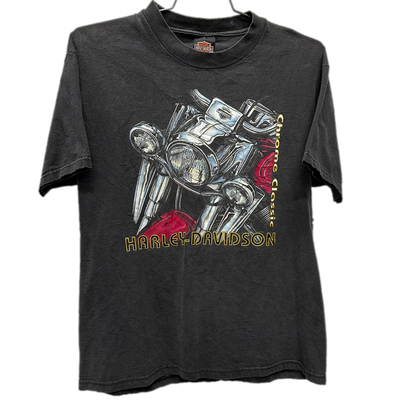 '99 Chrome Classic Black Harley Davidson T-shirt sz L