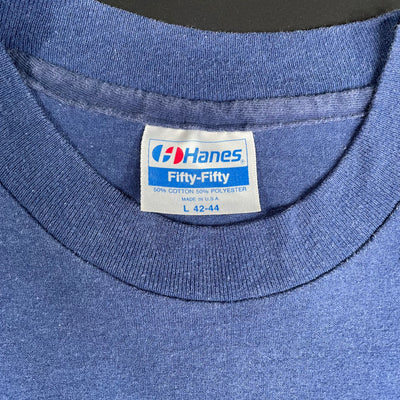 '89 Tom Landry Dallas Cowboys Blue Sports T-shirt sz M