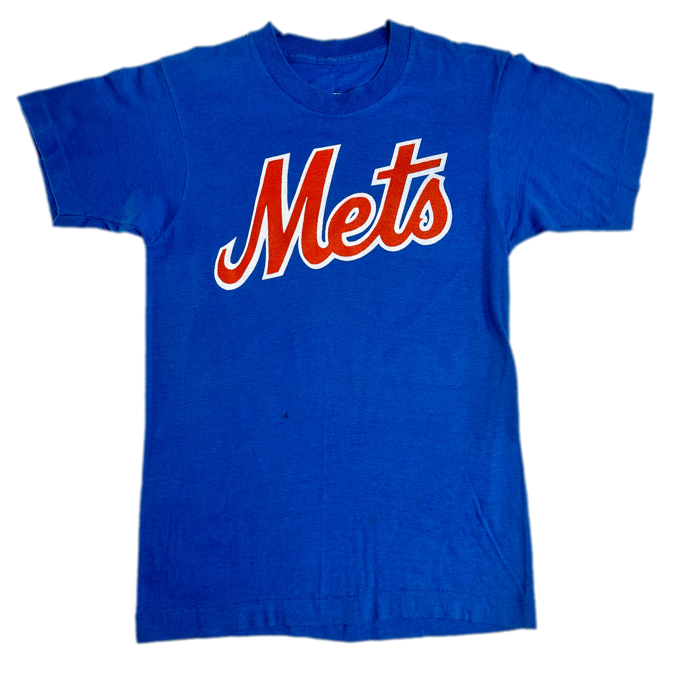 90's New York Mets Blue Sports T-shirt sz XS