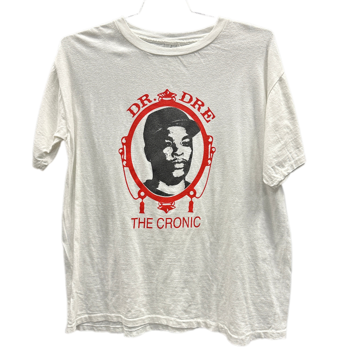 90's Dr. Dre "The Chronic" White Music T-shirt sz XL