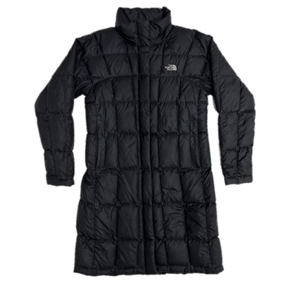 The North Face Quilted Zip & Button Up Puffer Coat sz S