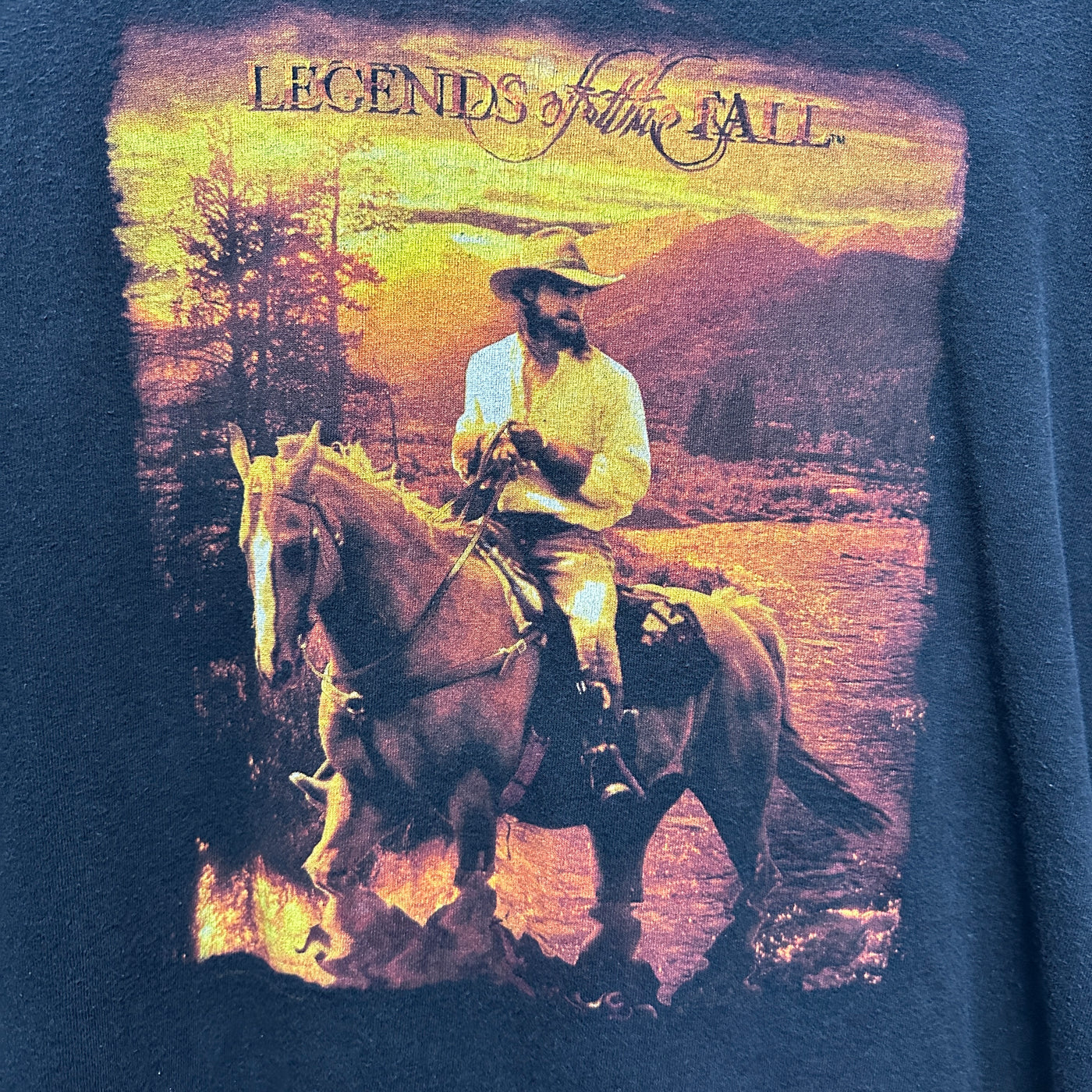 '94 Legends Of The Fall Black Movie T-shirt sz XL