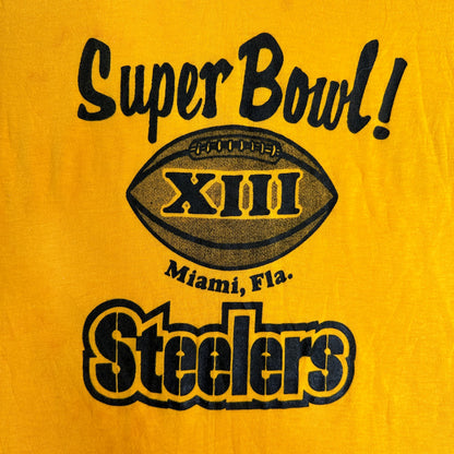 '79 Super Bowl Steelers NFL Sports T-Shirt sz XS