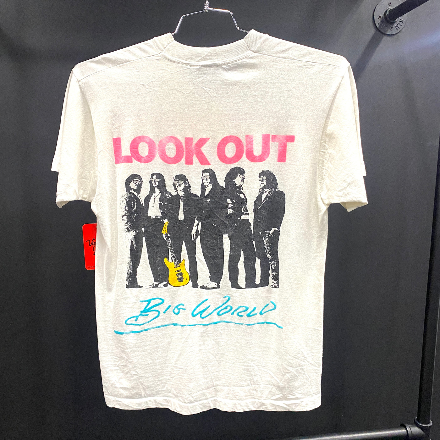 80's Mylon & Broken Heart Tour White Music T-shirt sz L