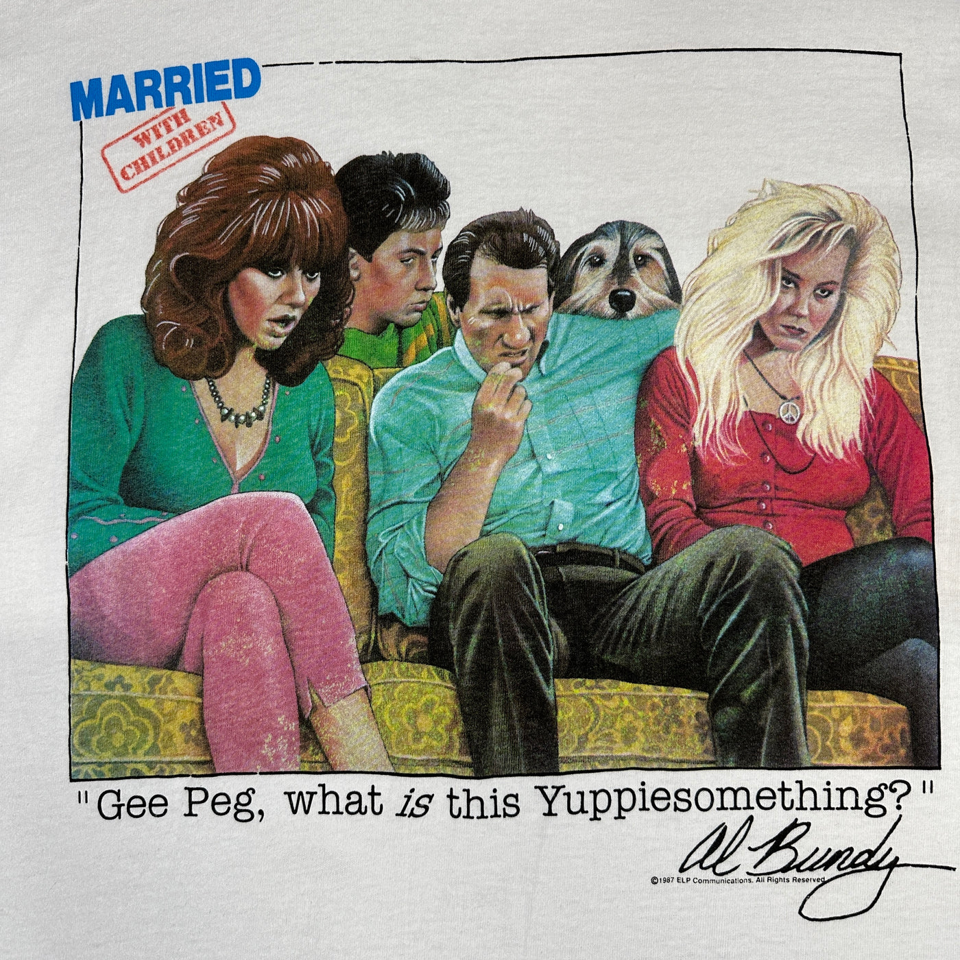 '87 Married With Children T-Shirt sz L