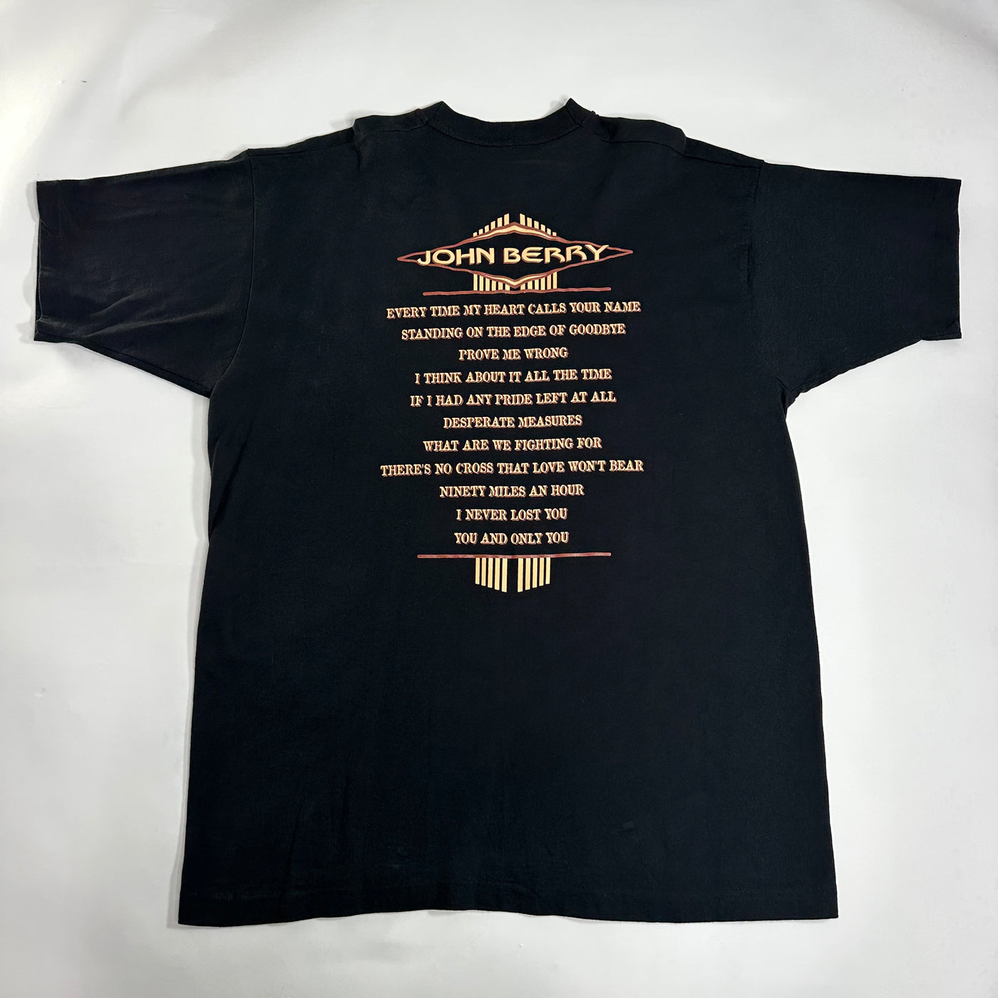 1996 John Berry Black Music T-shirt sz 2XL
