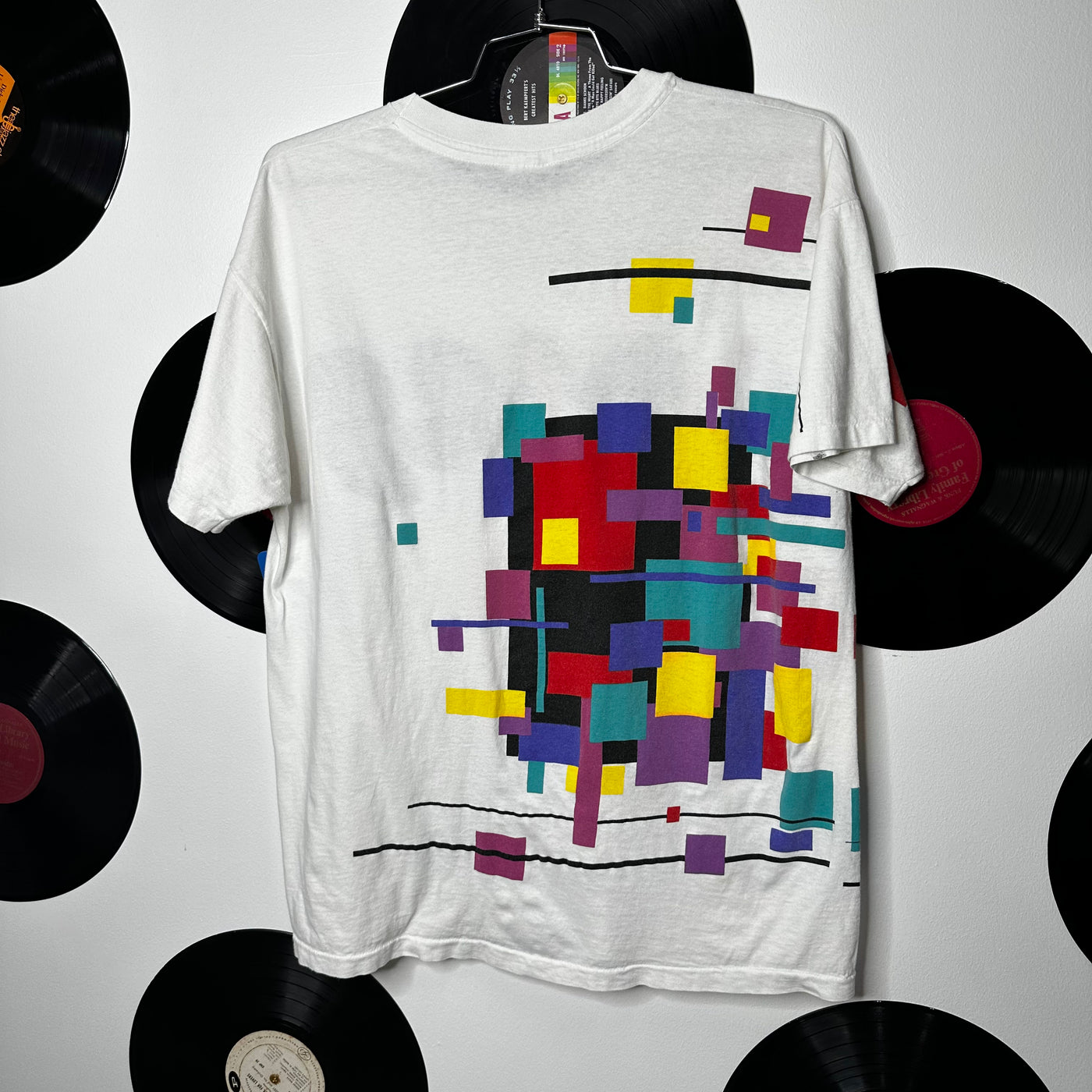 '94 Peter Max Yes Tour Shirt All Over Print T-shirt sz XL