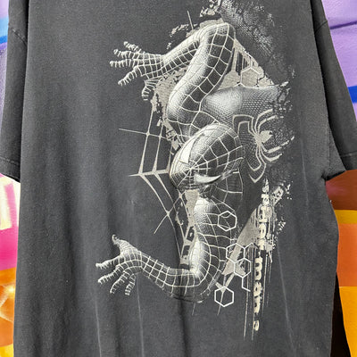 00s Spiderman 3 Movie Graphic T-shirt sz 2XL
