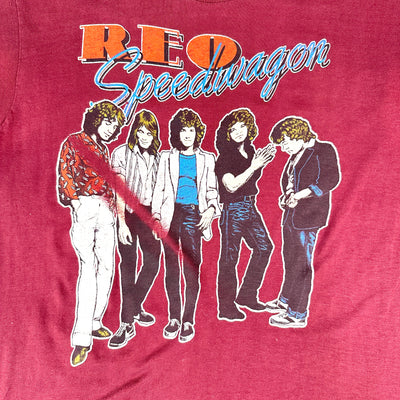 80's REO Speedwagon Red Band T-shirt sz S