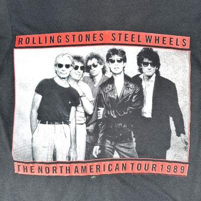 70's Rolling Stones Tour Black Music T-shirt sz M