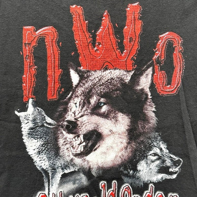 '98 New World Order Black WWE Wrestling T-shirt sz L