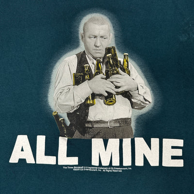 '04 The Three Stooges "All Mine" Beer T-shirt sz L