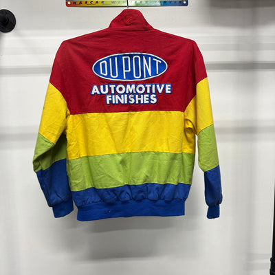90's Dupont Rainbow NASCAR Jacket sz Kids M