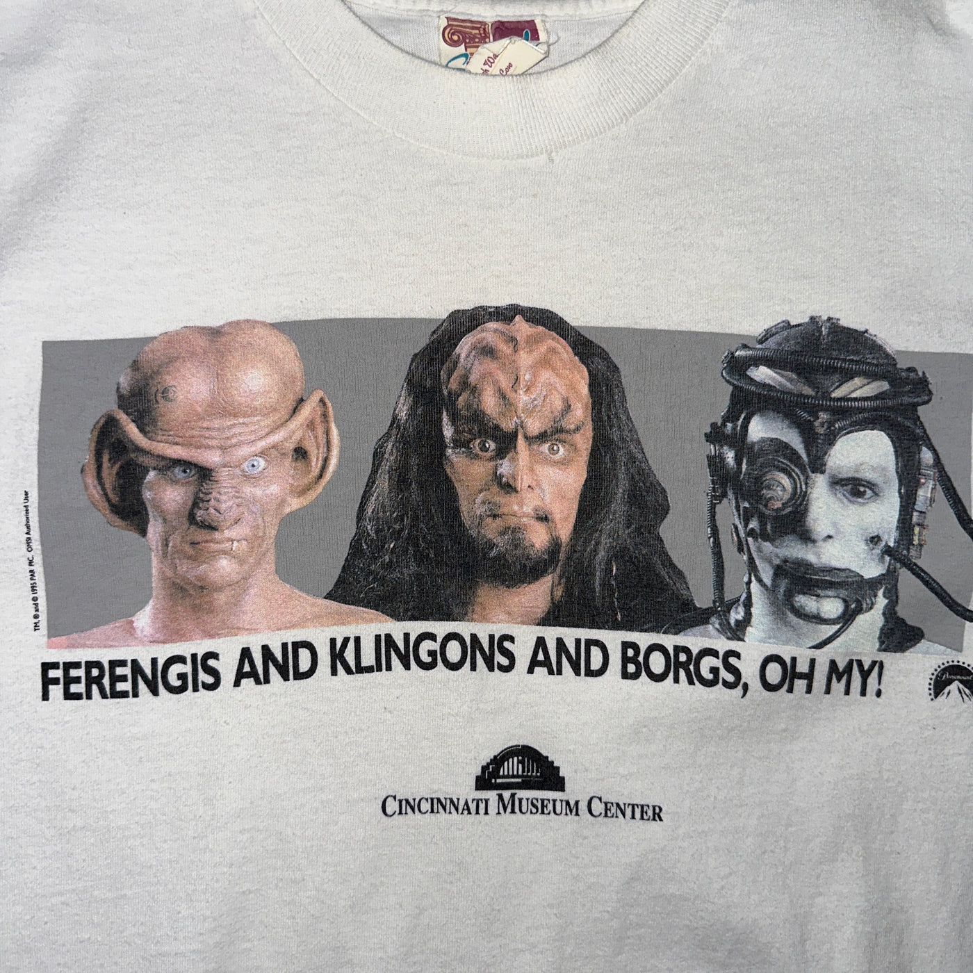Star Trek Cincinnati Museum T-shirt sz M