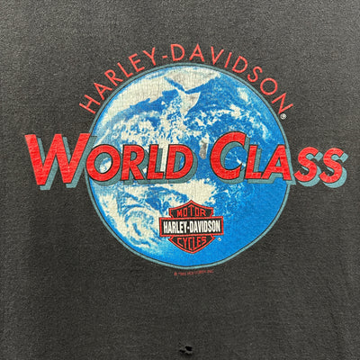 '93 World Class Black Harley Davidson T-shirt sz XL