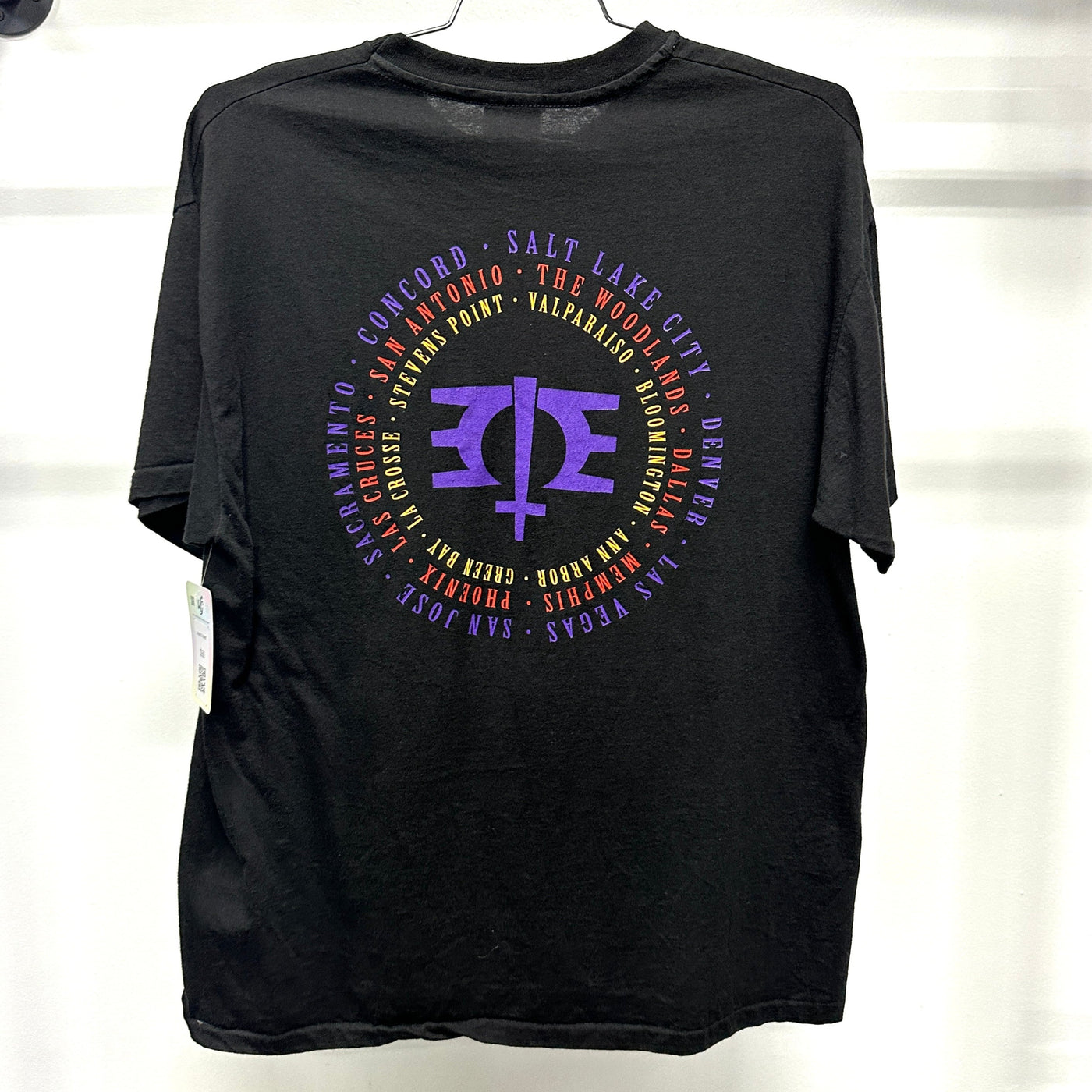 '93 Melissa Etheridge Concert Tour Black Music T-shirt sz XL