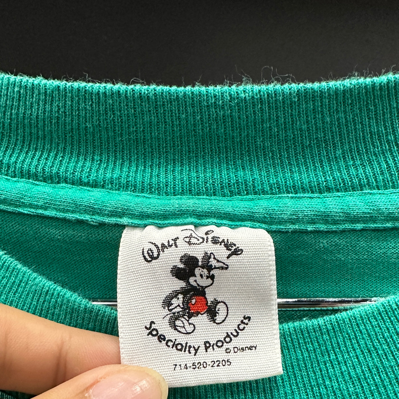90's Disneyland Magic Music Days Green Cartoon T-shirt sz XL