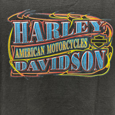'98 American Motorcycles Black Harley Davidson T-shirt sz XL