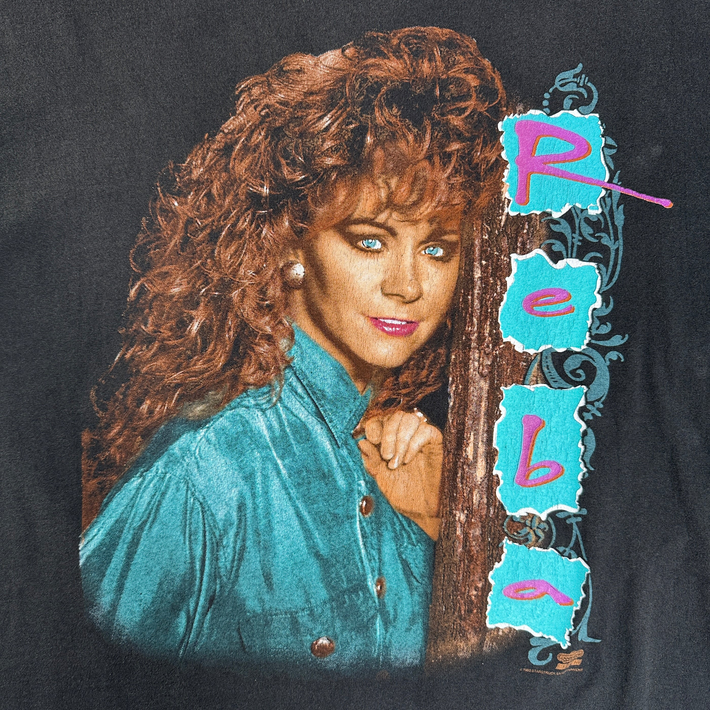 90's Reba It's Your Call Black Music T-shirt sz XL