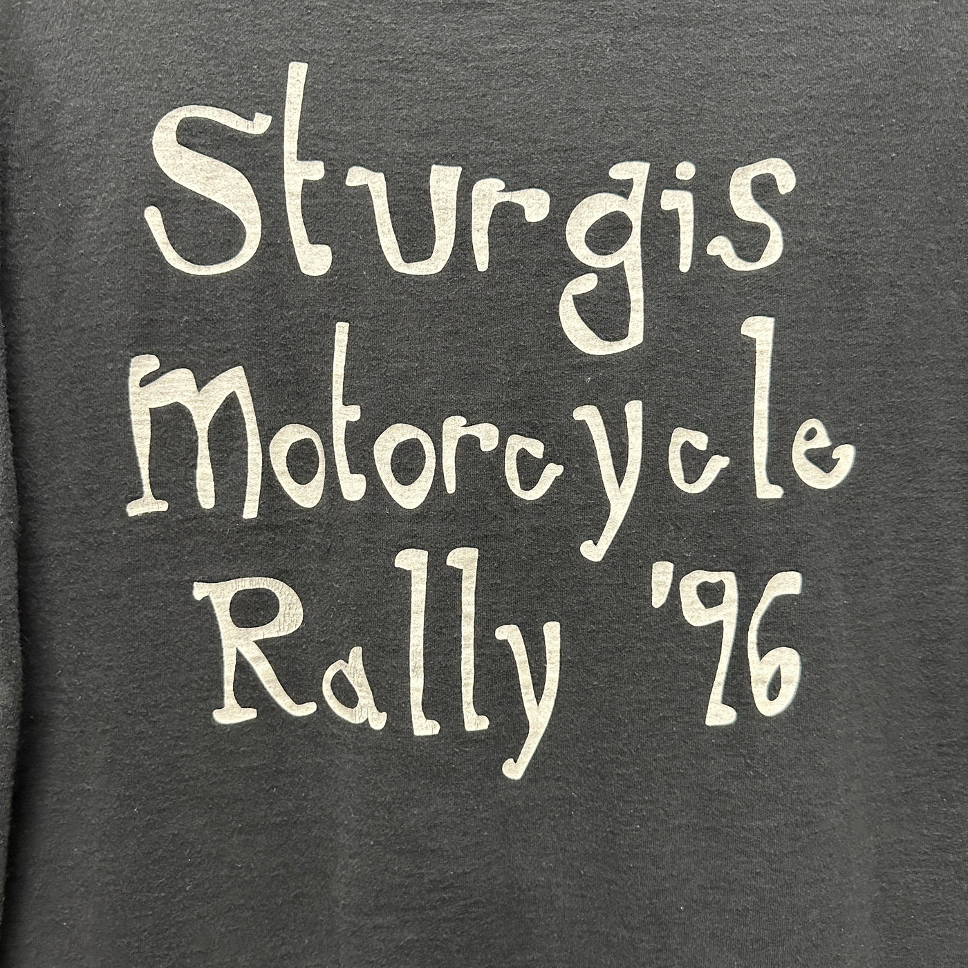 '96 Sturgis Motorcycle Rally Black Harley Davidson T-shirt sz L