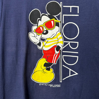 80s Mickey and Garfield Florida Atlanta T-shirt sz M