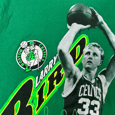 80's Larry Bird Green Sports T-shirt sz M