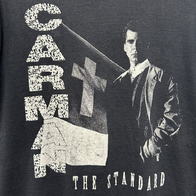'94 Carman "The Standard" Black Music T-shirt sz L