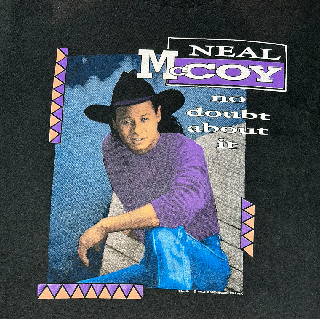 '94 Neal McCoy "No Doubt About it" Country T-shirt sz M