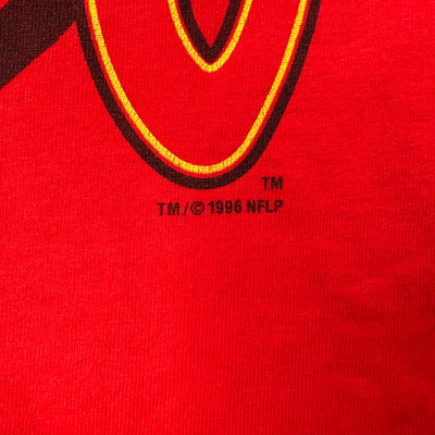 1996 Kansas City Chiefs Red Sports T-shirt sz L