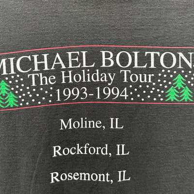'94 Michael Bolton Black Music T-Shirt sz L