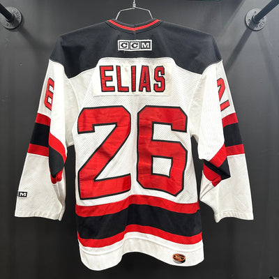 90's New Jersey Devils Elias NHL Sports Jersey sz S