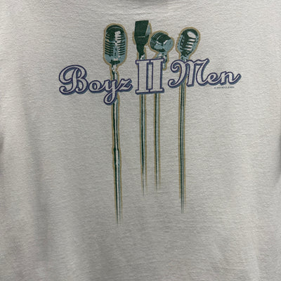 90's Boys II Men White Music T-shirt sz XL