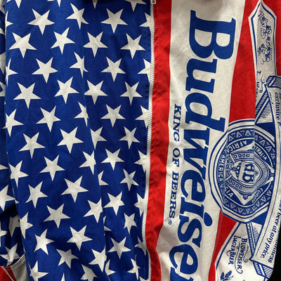 90's Budweiser King Of Beers Jacket sz L